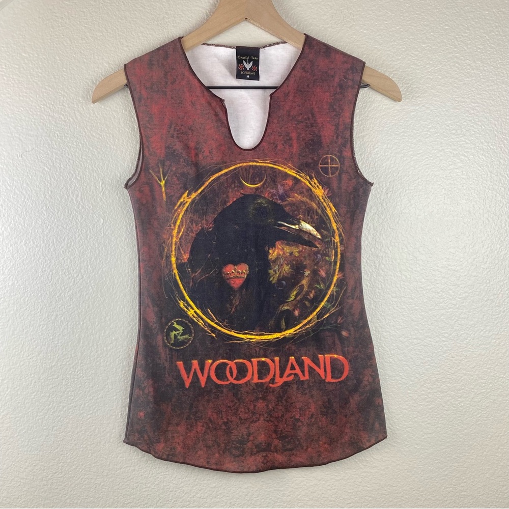 Crystal  Tara in visions tank top